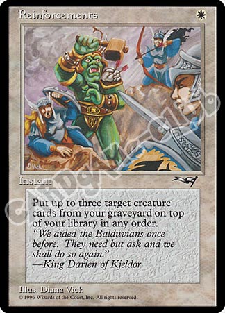 Reinforcements comune (EN) -NEAR MINT-