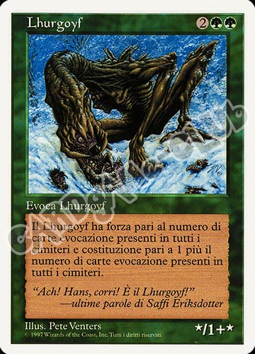 Lhurgoyf rara (IT) -NEAR MINT-