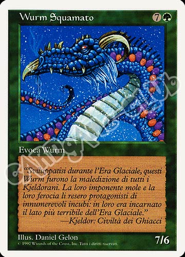 Wurm Squamato comune (IT) -NEAR MINT-