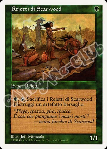 Reietti di Scarwood comune (IT) -NEAR MINT-