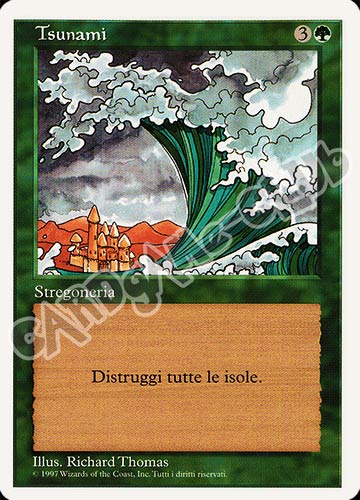 Tsunami non comune (IT) -NEAR MINT-