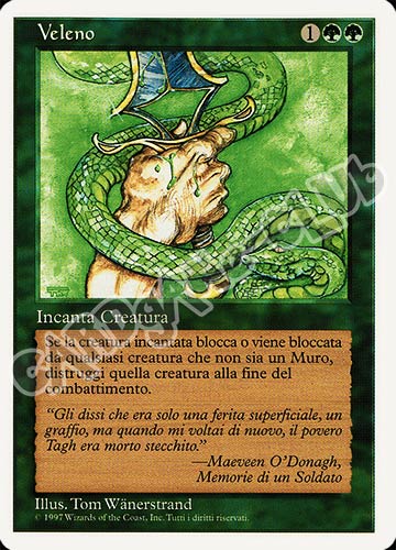 Veleno comune (IT) -NEAR MINT-