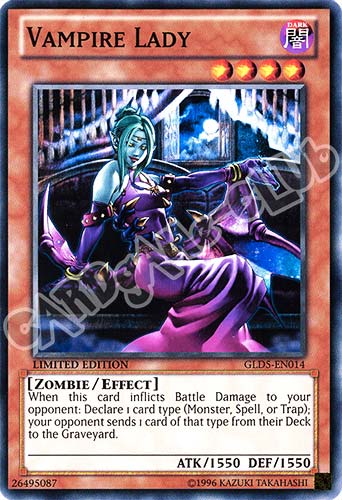 GLD5-EN014 Vampire Lady comune Limited Edition (EN) -NEAR MINT-
