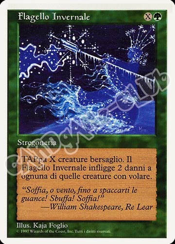 Flagello Invernale non comune (IT) -NEAR MINT-