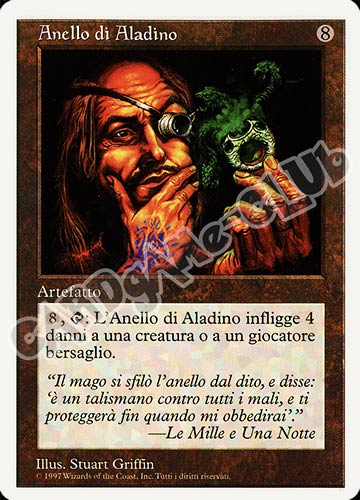 Anello di Aladino rara (IT) -NEAR MINT-