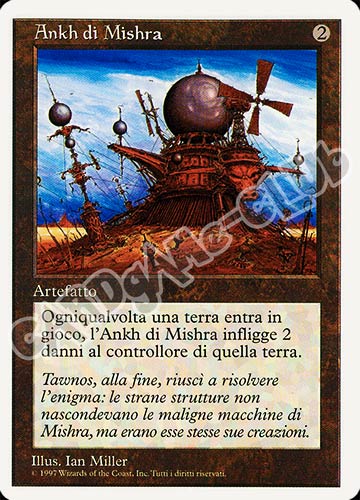 Ankh di Mishra rara (IT) -NEAR MINT-