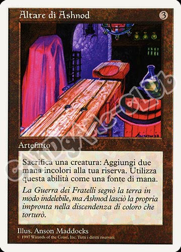 Altare di Ashnod non comune (IT) -NEAR MINT-