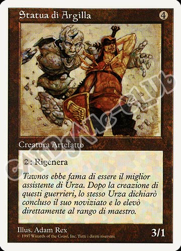 Statua di Argilla comune (IT) -NEAR MINT-