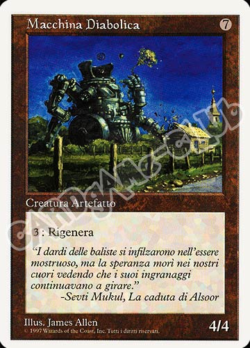 Macchina Diabolica non comune (IT) -NEAR MINT-