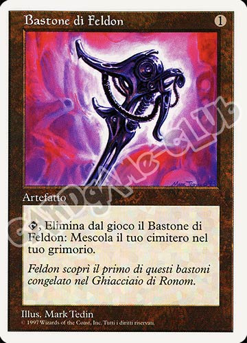 Bastone di Feldon non comune (IT) -NEAR MINT-