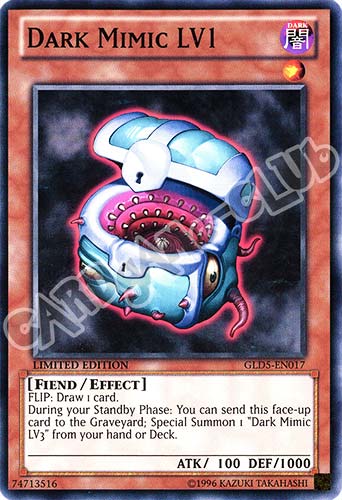 GLD5-EN017 Dark Mimic LV1 comune Limited Edition (EN) -NEAR MINT-