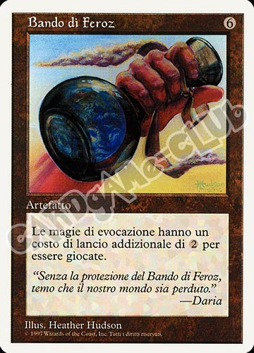 Bando di Feroz rara (IT) -NEAR MINT-