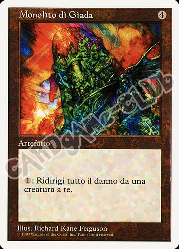 Monolito di Giada rara (IT) -NEAR MINT-