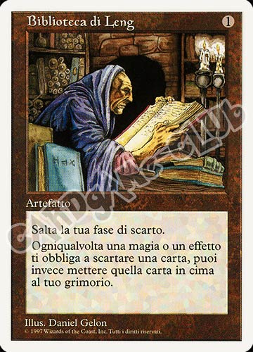 Biblioteca di Leng non comune (IT) -NEAR MINT-