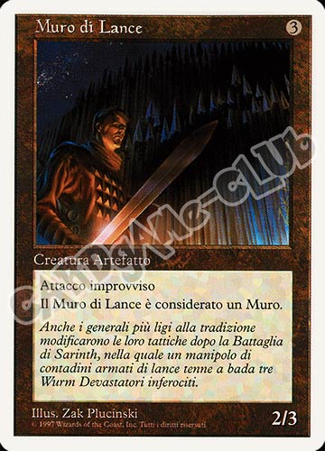 Muro di Lance comune (IT) -NEAR MINT-