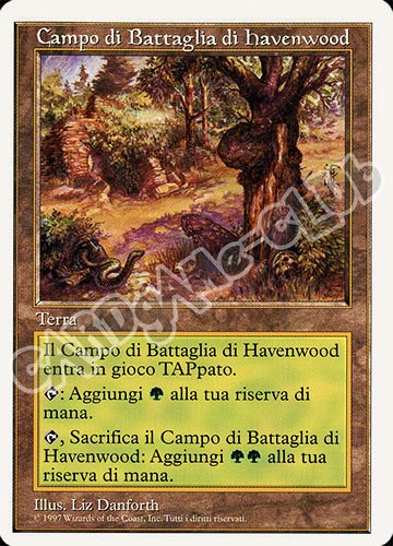Campi di Battaglia di Havenwood non comune (IT) -NEAR MINT-