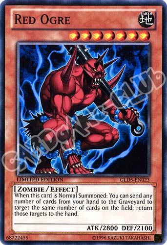GLD5-EN023 Red Ogre comune Limited Edition (EN) -NEAR MINT-