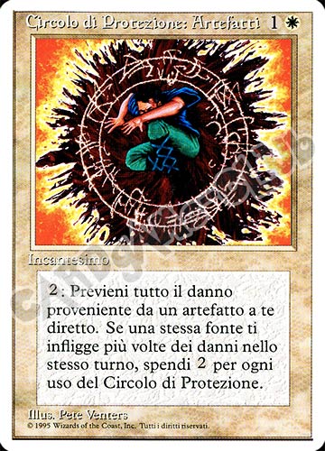 Circolo di Protezione: Artefatti non comune (IT) -NEAR MINT-