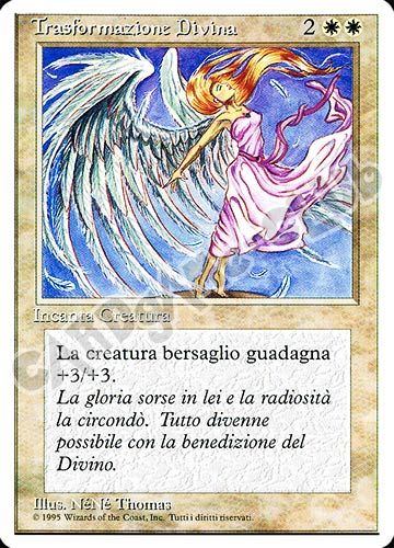 Trasformazione Divina rara (IT) -NEAR MINT-