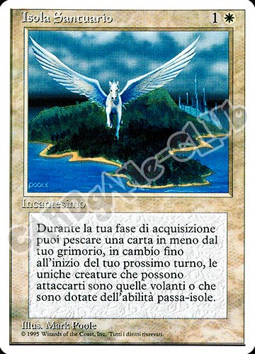 Isola Santuario rara (IT) -NEAR MINT-