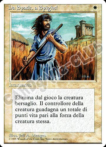 Da Spade a Spighe! non comune (IT) -NEAR MINT-