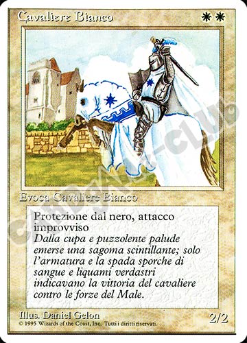 Cavaliere Bianco non comune (IT) -NEAR MINT-