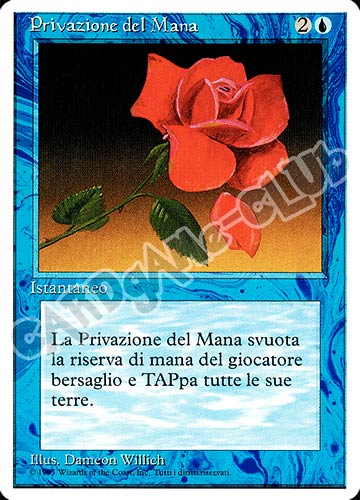 Privazione del Mana rara (IT) -NEAR MINT-