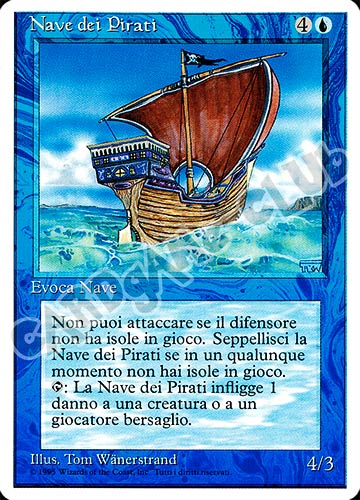 Nave dei Pirati rara (IT) -NEAR MINT-