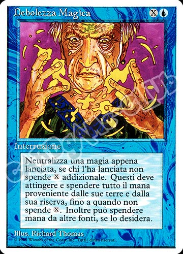 Debolezza Magica comune (IT) -NEAR MINT-