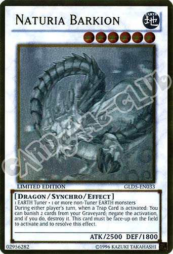 GLD5-EN033 Naturia Barkion ghost-gold Limited Edition (EN) -NEAR MINT-