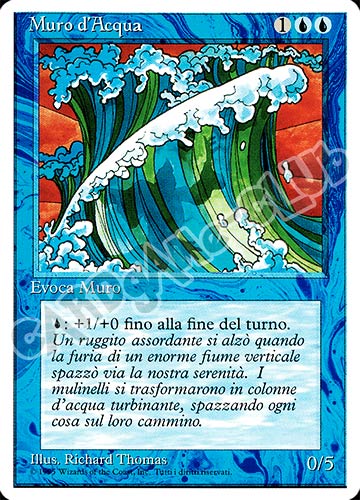 Muro d'Acqua non comune (IT) -NEAR MINT-