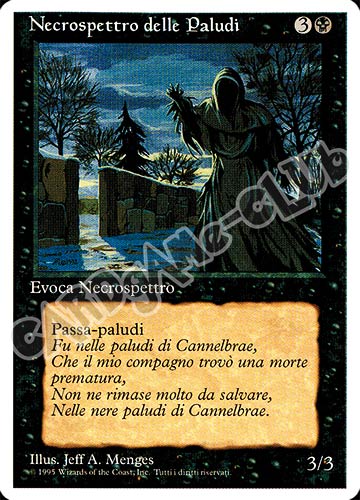 Necrospettro delle Paludi non comune (IT) -NEAR MINT-