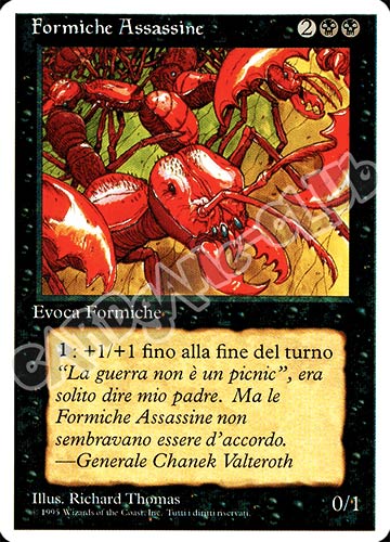 Formiche Assassine rara (IT) -NEAR MINT-