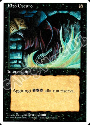 Rito Oscuro comune (IT) -NEAR MINT-
