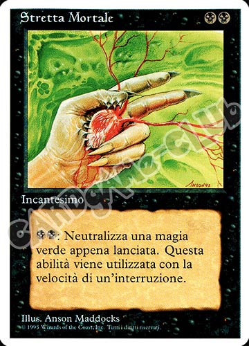 Stretta Mortale non comune (IT) -NEAR MINT-
