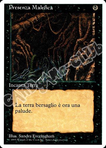 Presenza Malefica non comune (IT) -NEAR MINT-