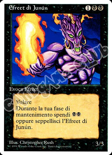 Efreet di Junun non comune (IT) -NEAR MINT-