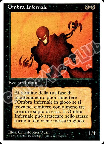 Ombra Infernale rara (IT) -NEAR MINT-