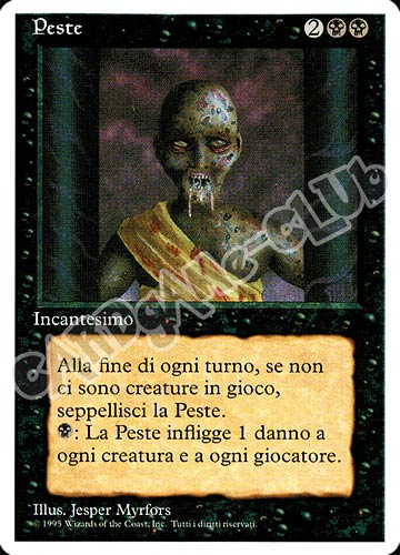 Peste comune (IT) -NEAR MINT-