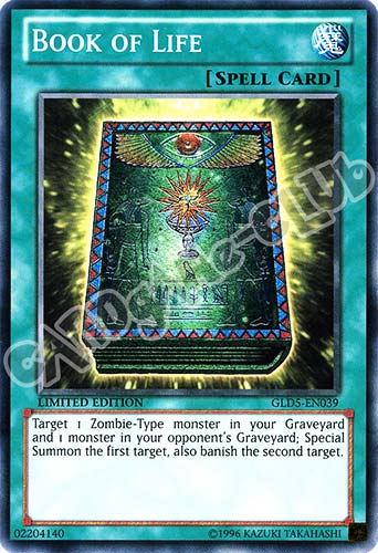 GLD5-EN039 Book of Life comune Limited Edition (EN) -NEAR MINT-