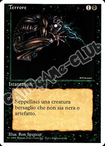Terrore comune (IT) -NEAR MINT-