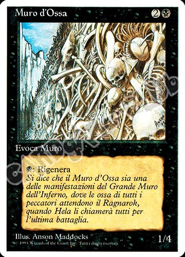 Muro d'Ossa non comune (IT) -NEAR MINT-