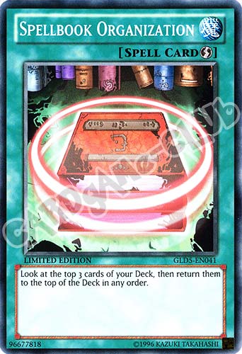 GLD5-EN041 Spellbook Organization comune Limited Edition (EN) -NEAR MINT-