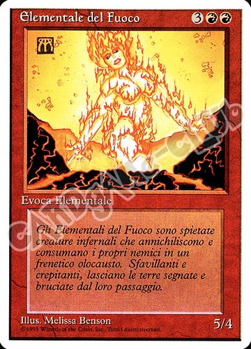 Elementale del Fuoco non comune (IT) -NEAR MINT-