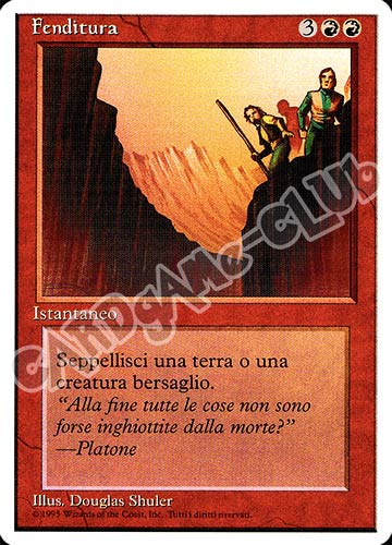 Fenditura comune (IT) -NEAR MINT-