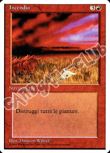 Incendio non comune (IT) -NEAR MINT-