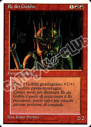 Re dei Goblin rara (IT) -NEAR MINT-