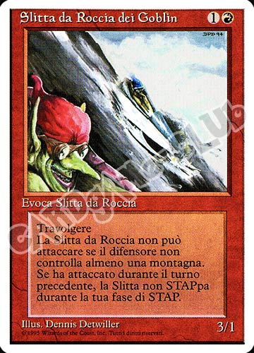 Slitta da Roccia dei Goblin comune (IT) -NEAR MINT-