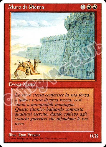 Muro di Pietra non comune (IT) -NEAR MINT-