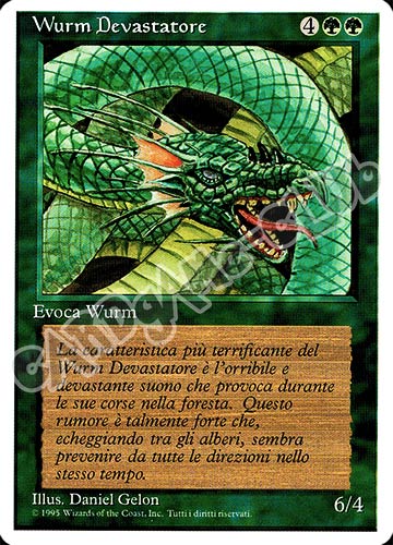 Wurm Devastatore comune (IT) -NEAR MINT-